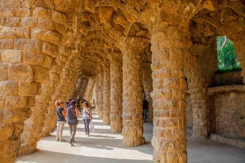 Park Guell Stock Photos