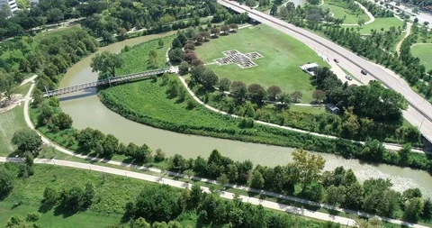 Park in Houston, Texas Stock Footage 120772479