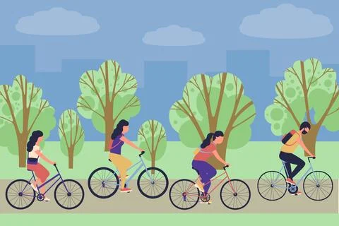Park Stock-Illustration