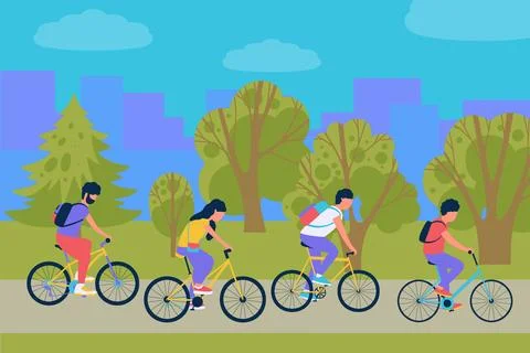 Park Stock-Illustration