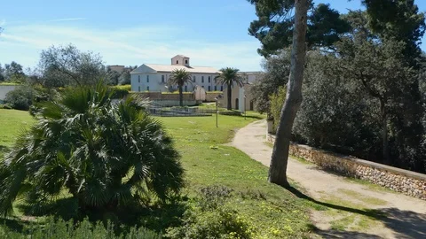 The park inside the city Stock Footage 87928793