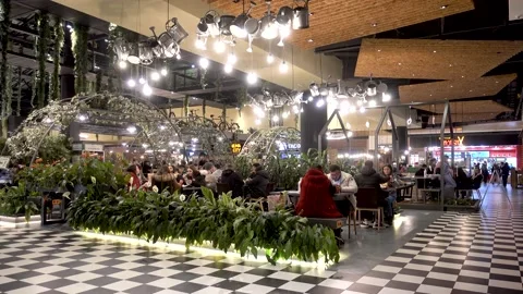 Park Lake Mall Stock Footage 169041550