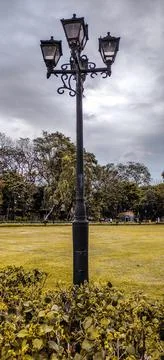 Park Lamp Post Stock Photos