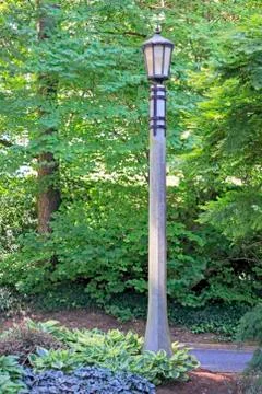 Park lamppost Stock Photos