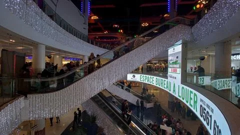 Park Mall in Setif Foto stock