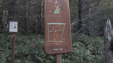 Park Map Stock Footage 145865034