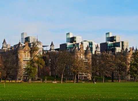 Park Meadows in Edinburgh Stock Photos