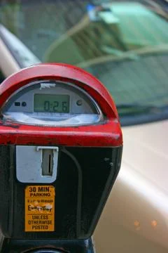 Park meter Stock Photos
