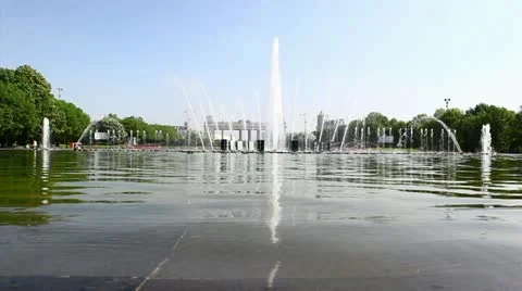 Park of a name Gorky 스톡 동영상 11144452