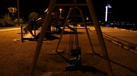 Park of Night Vídeos de archivo 39911253