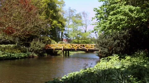 Park pan HD Stock Footage 521935