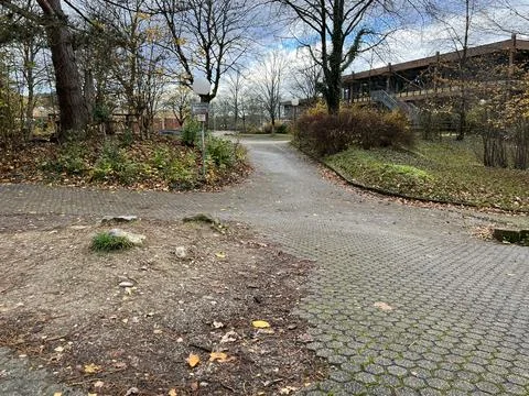 Park Path Germany Foto stock