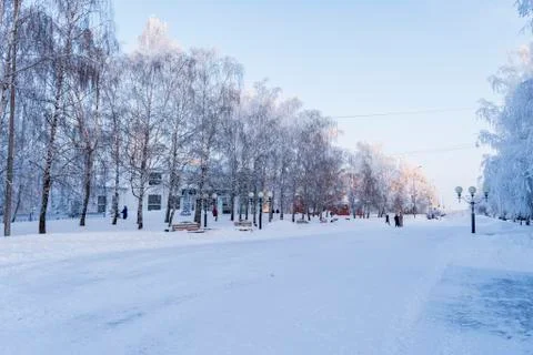 Park in Russian Stockfoto's