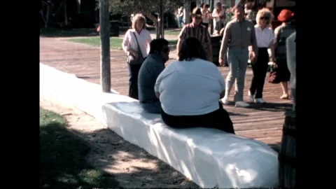 Park Scene with People Video stock 276290273