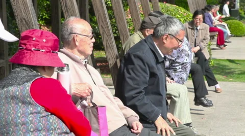 Park in Shanghai 스톡 동영상 49062814