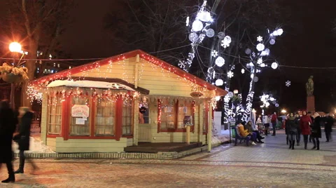 Park Shevchenko Kiev. Real Time/Time Lapse, Full HD Stock Footage 59140653