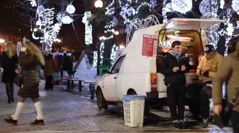 Park Shevchenko Kiev. Real Time/Time Lapse, Full HD Stock-Footage 59140751