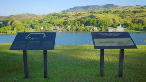 Park Signs in Umatac Stock Footage 168484633