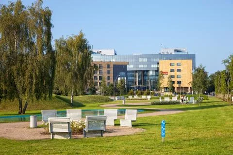 Park in Sopot Stock Photos