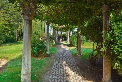 Park at Split, Croatia Park at Split, Croatia - nature travel background C... 스톡 사진