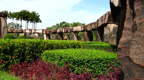 Park. Stonehenge. Stock Footage 48568759