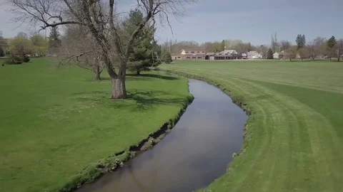 Park stream Stock Footage 77707666