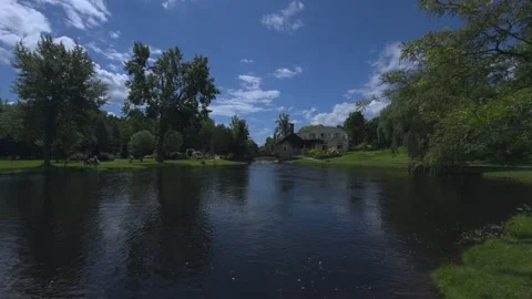 A park on a sunny day 2 Stock Footage 281727477