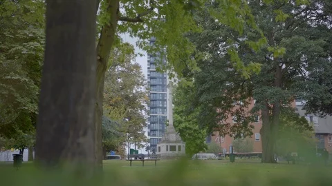 Park in Sutton Video stock 116597305