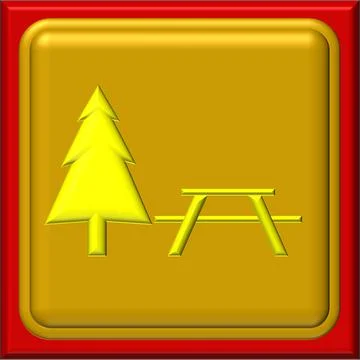Park symbol Stock-Illustration