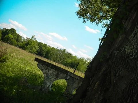 Park Table Stock Photos