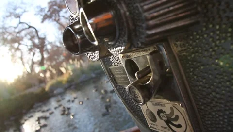 Park Telescope 2 Stock Footage 1051392