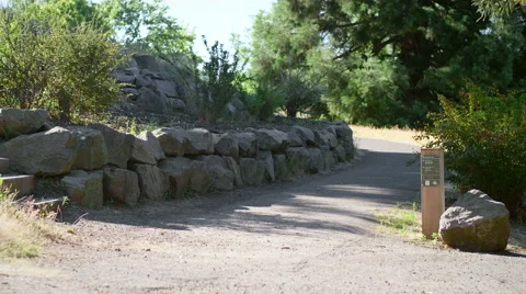 Park trail 库存影片 44755447