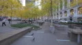 Park with trees in downtown New York City 4k or 4k+ Resolution