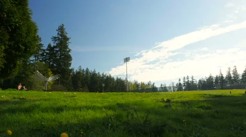 Park view time-laps Stock Footage 63768405