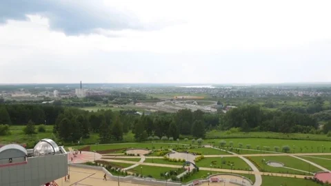 Park View Timelapse Stock Footage 77543787