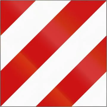 Park-Warntafel Stock Illustration