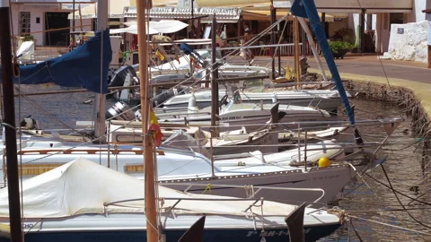 Parked boats Stock Footage 170051206