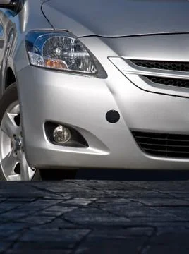 Parked car Stock Photos