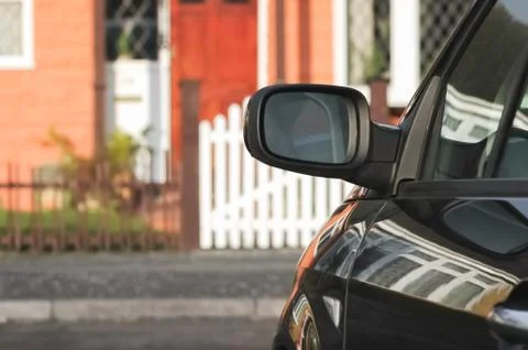 Parked car 스톡 사진