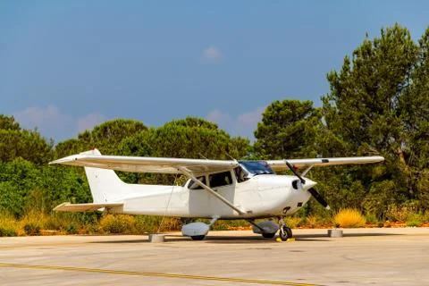Parked plane Stock Photos