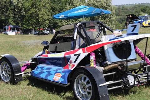 A parked Sporting Car Stock Photos
