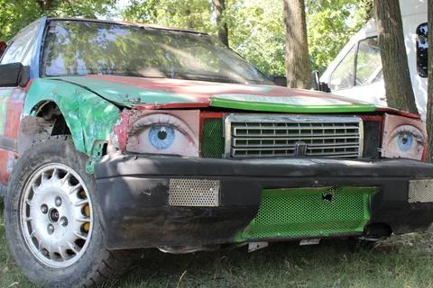 A parked Sporting Car Stock Photos