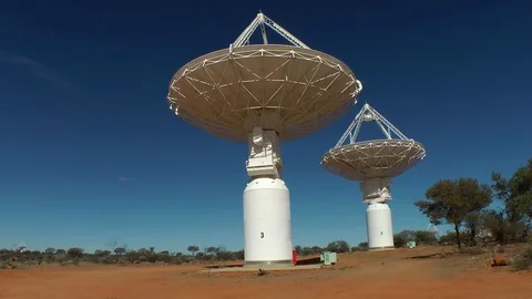 Parkes Observatory Australia Stock Footage 121684299