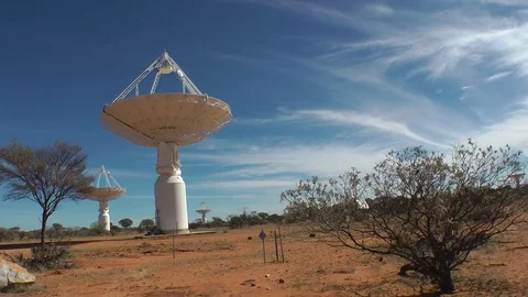 Parkes Observatory Australia 動画素材 121684387