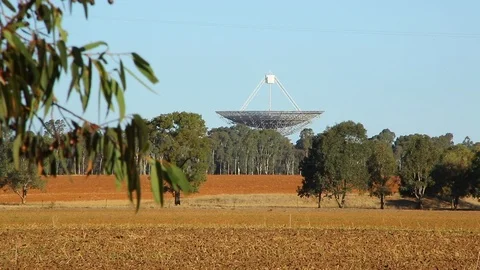 Parkes Telescope WS 스톡 동영상 100652045