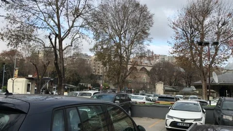 Parking area Stock Footage 145289728