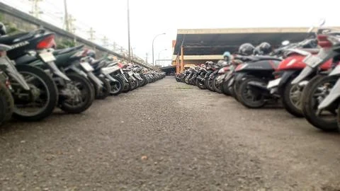 Parking area Stock Photos