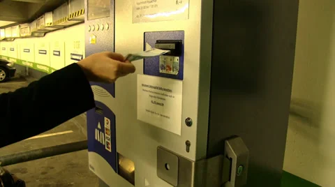 Parking automat Video stock 36022225
