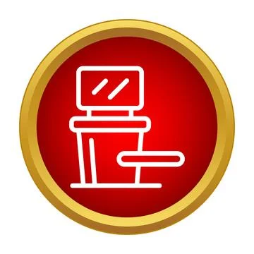 Parking barrier gate system for access control Stock-Illustration