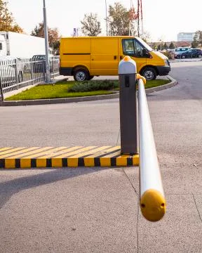 Parking barrier Stock Photos